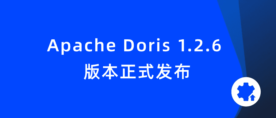 Apache Doris 1.2.6 版本正式发布｜版本通告